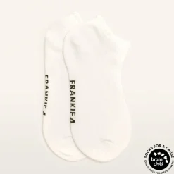 Adult Ankle Ribbed White 2 pack