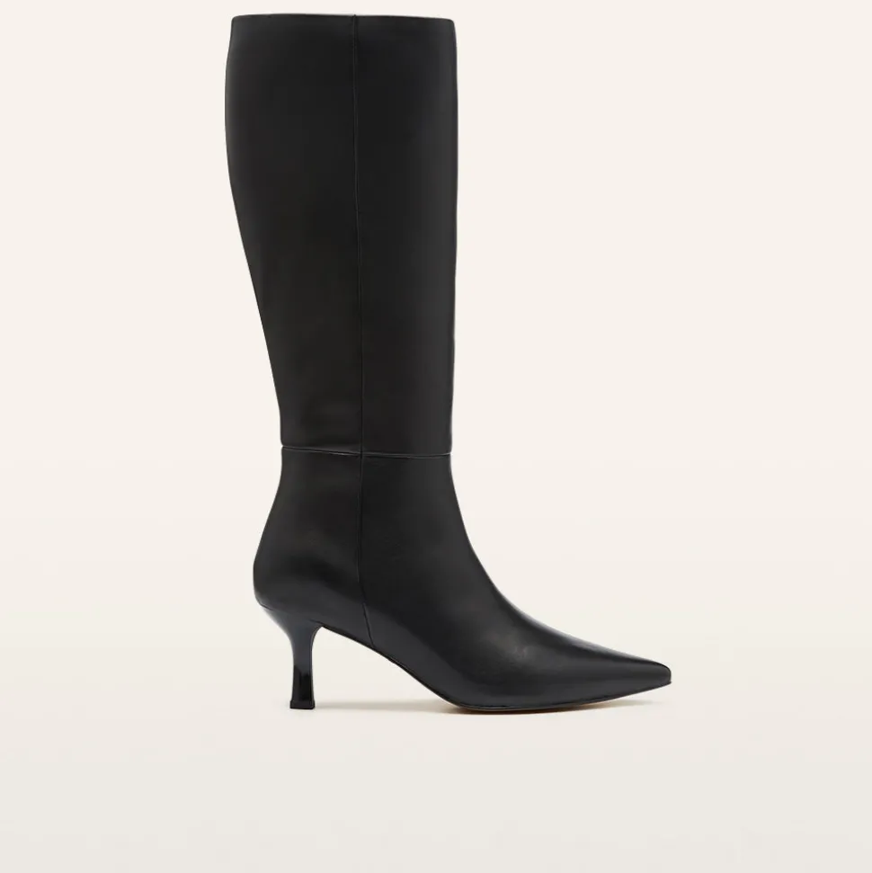 Allegra Black Fitted