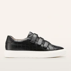 Archer Black Croc Emboss