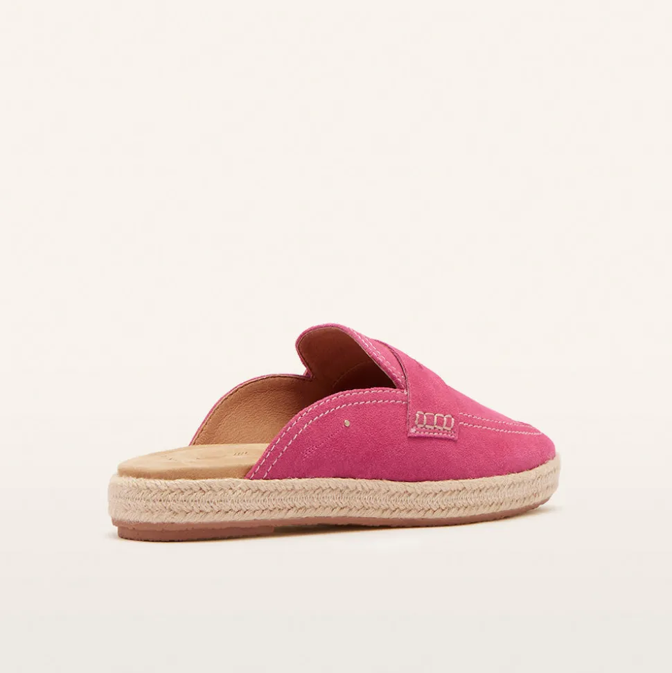 Arlie Hot Pink Suede