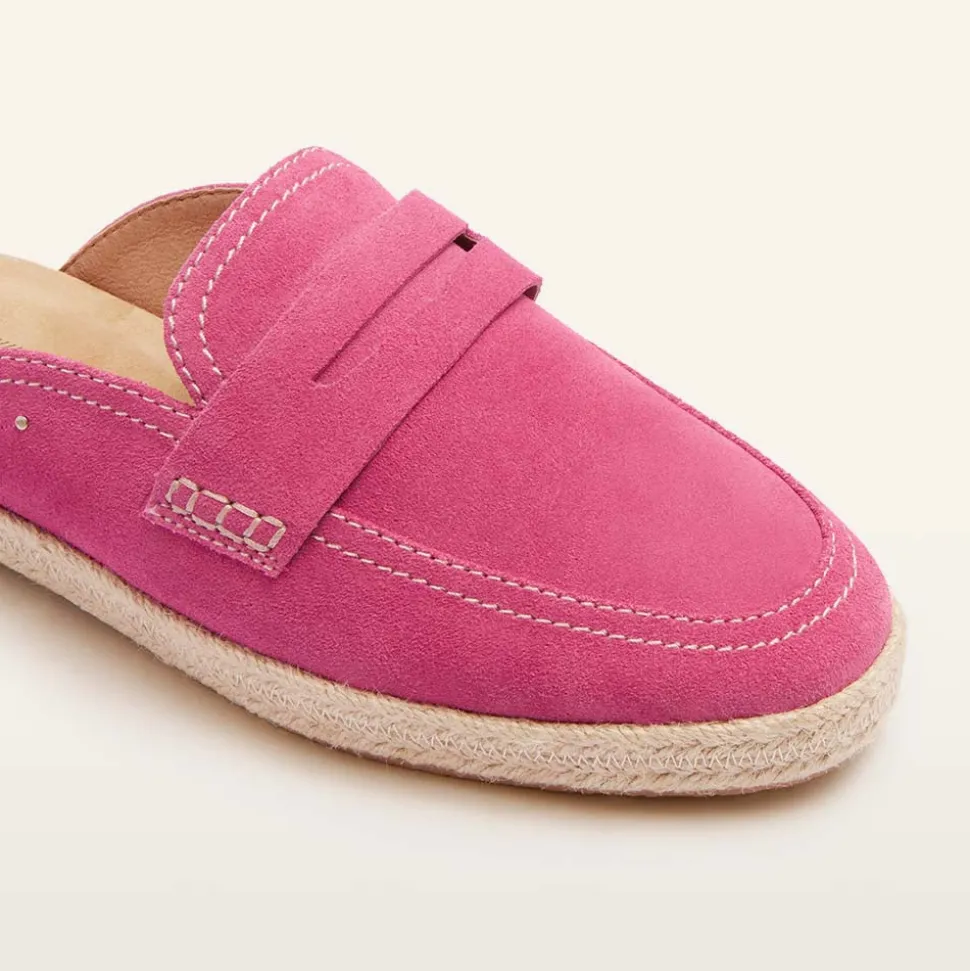 Arlie Hot Pink Suede