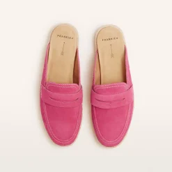 Arlie Hot Pink Suede
