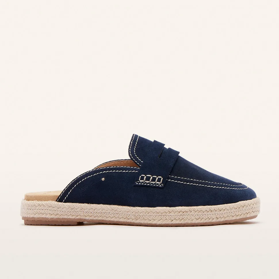 Arlie Navy Suede