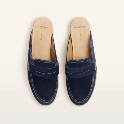 Arlie Navy Suede