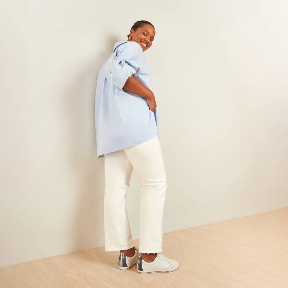 Asher White/Denim
