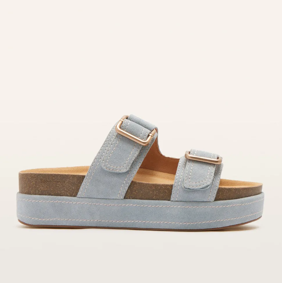 Bennett Blue Suede