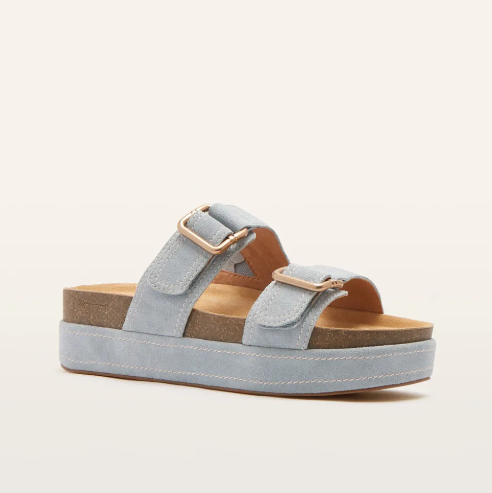 Bennett Blue Suede