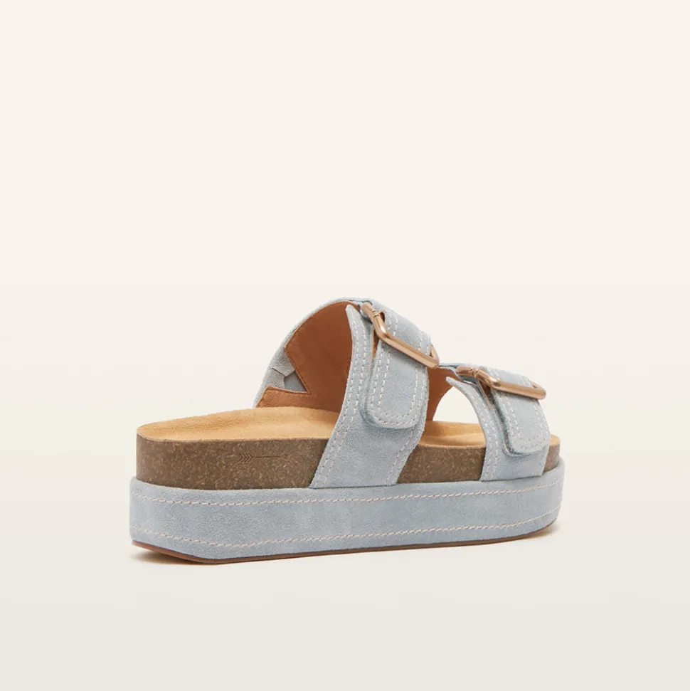 Bennett Blue Suede