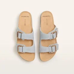 Bennett Blue Suede