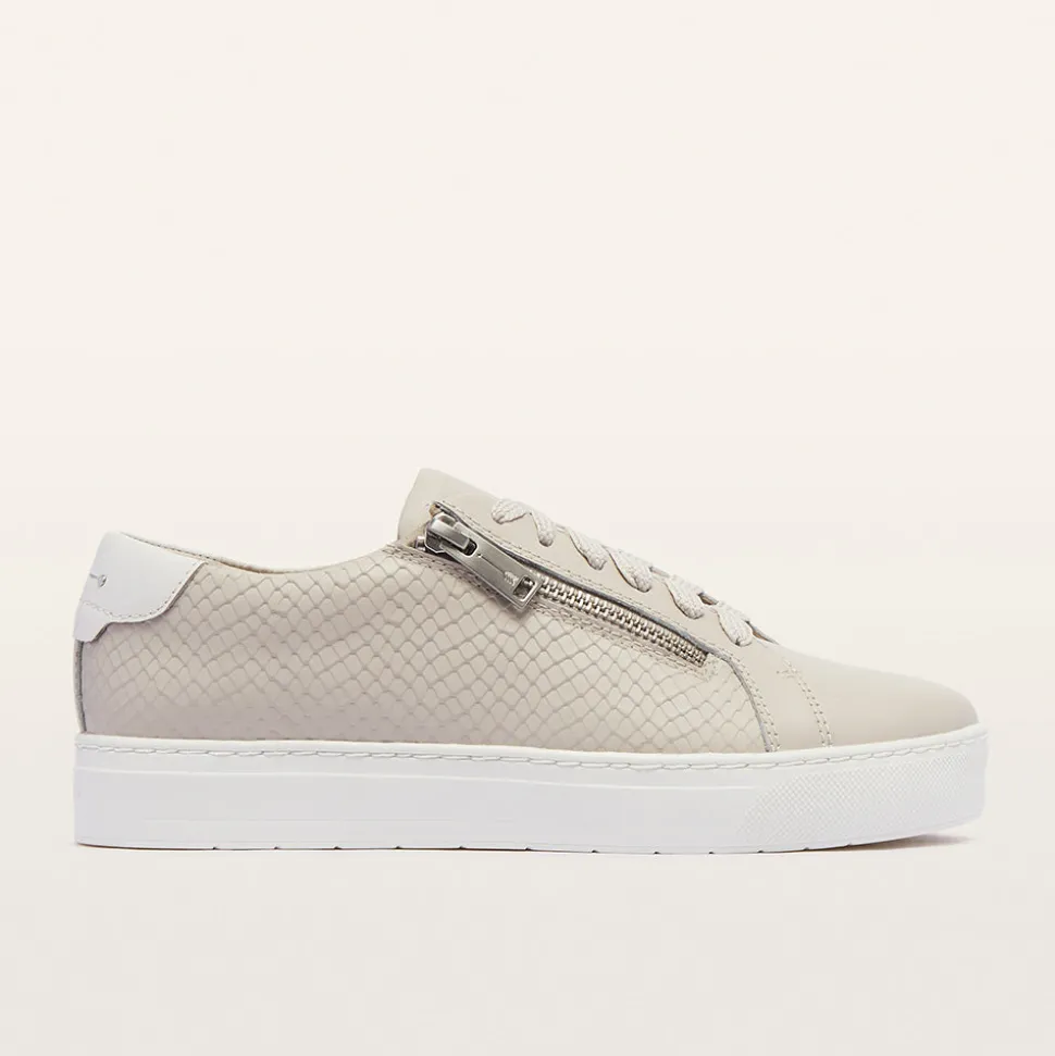 Billie II Bone Grey Emboss