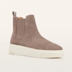 Crawford Dark Taupe Suede