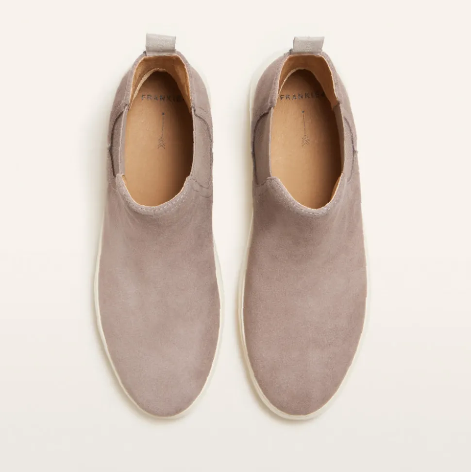 Crawford Dark Taupe Suede