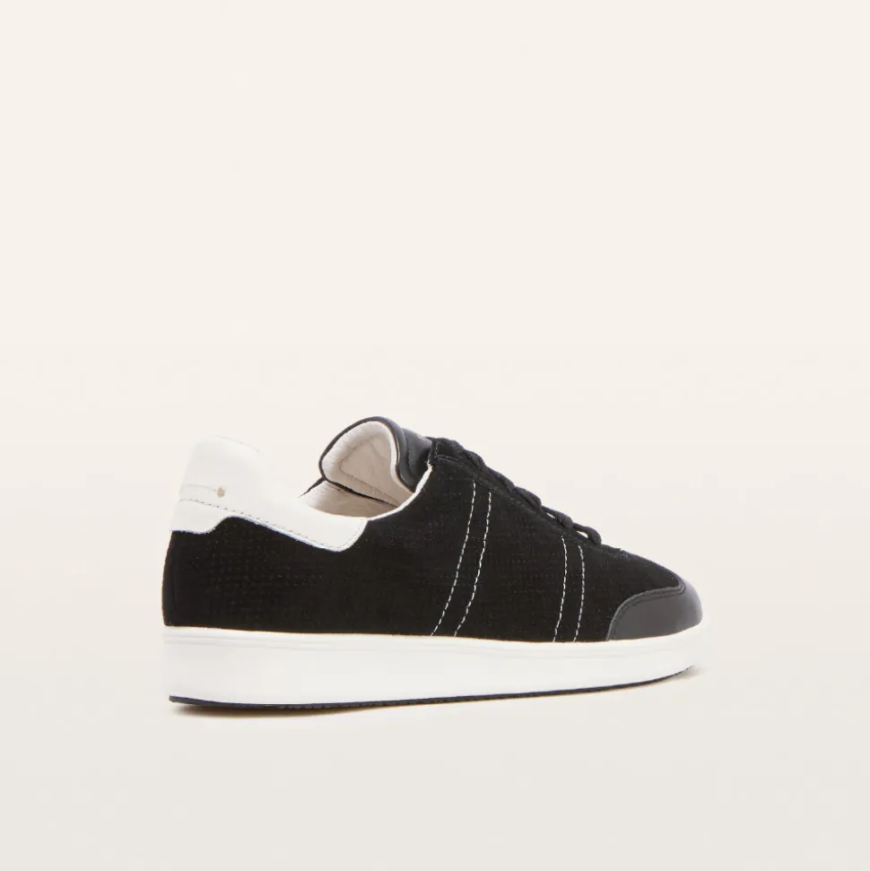 Drew Black Suede