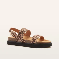 Hunter Camel Leopard Print