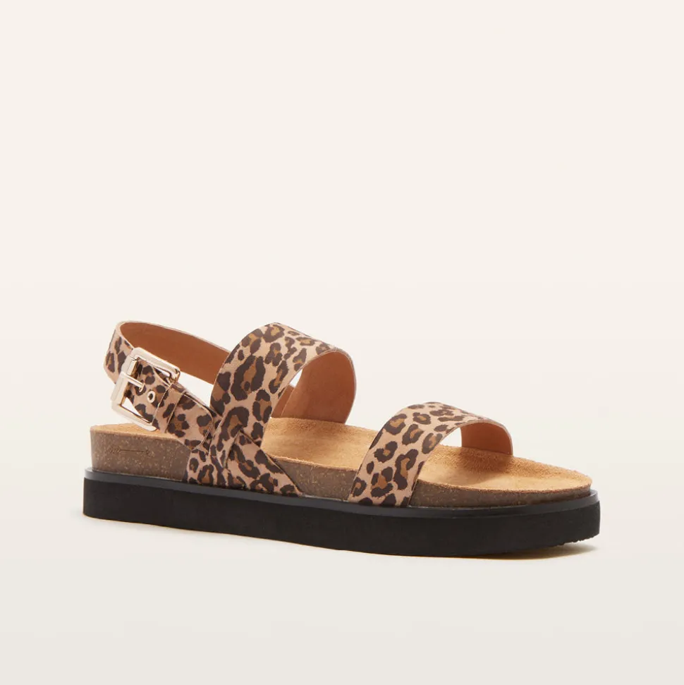 Hunter Camel Leopard Print