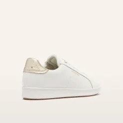 Jackie V White/Gold Grain