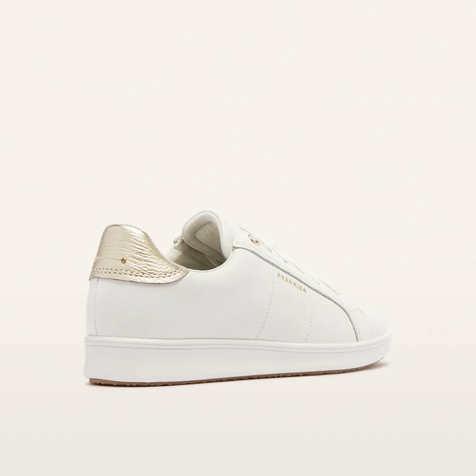 Jackie V White/Gold Grain