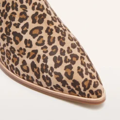 Nina Camel Leopard Print