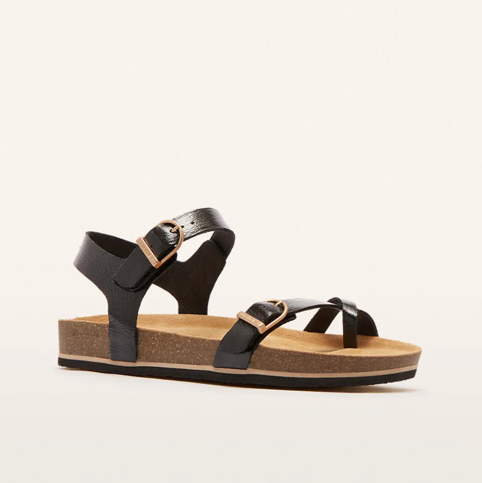 Orla Black Crinkle Patent