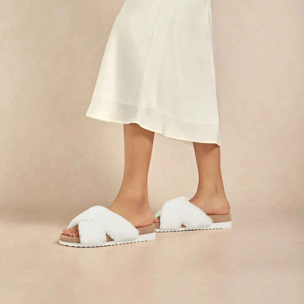 Rebel II Cream Shearling