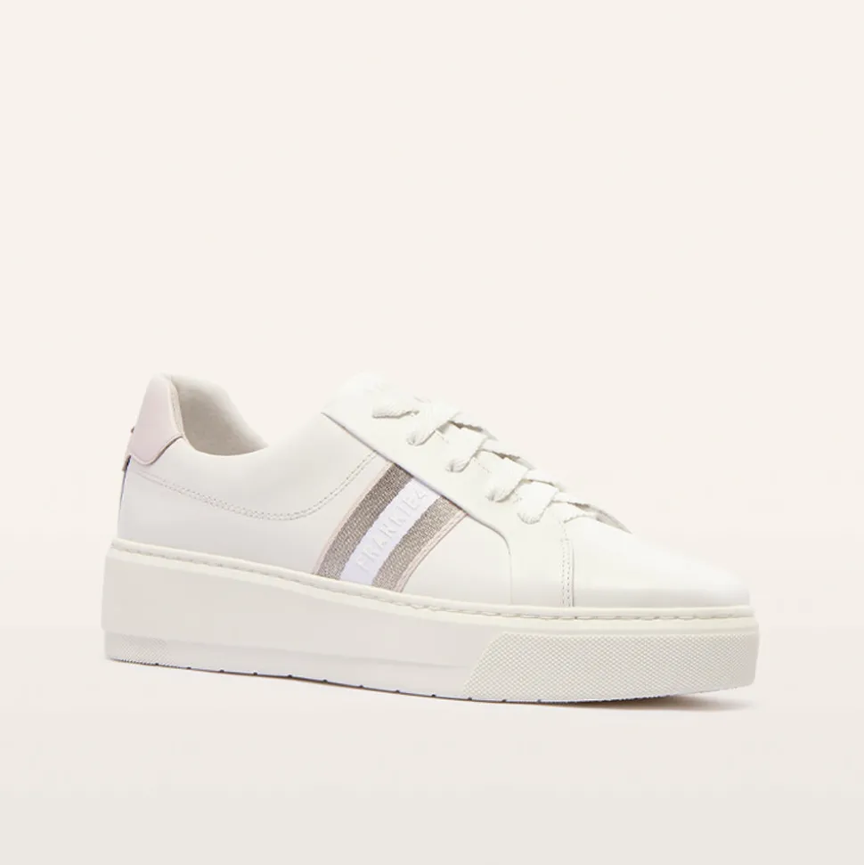 Riley White/Pink Tint