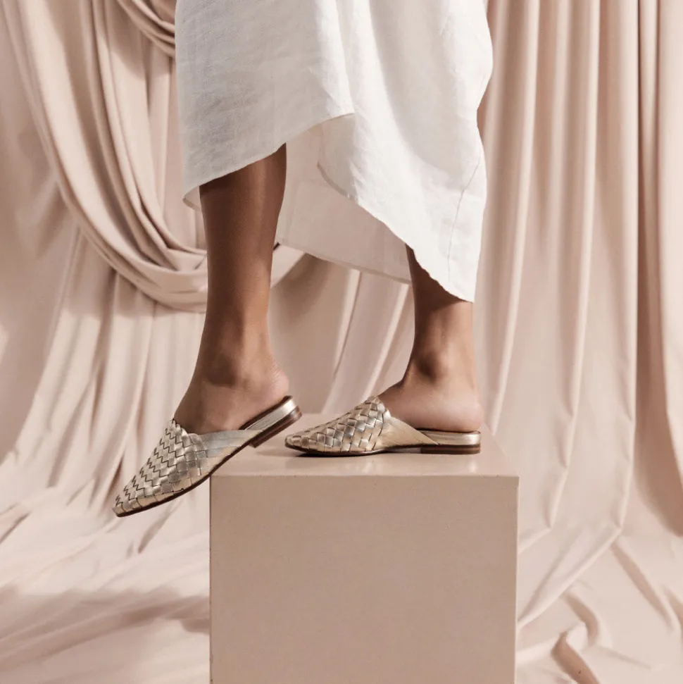Wallace Gold Weave